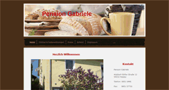 Desktop Screenshot of pension-gabriele.de